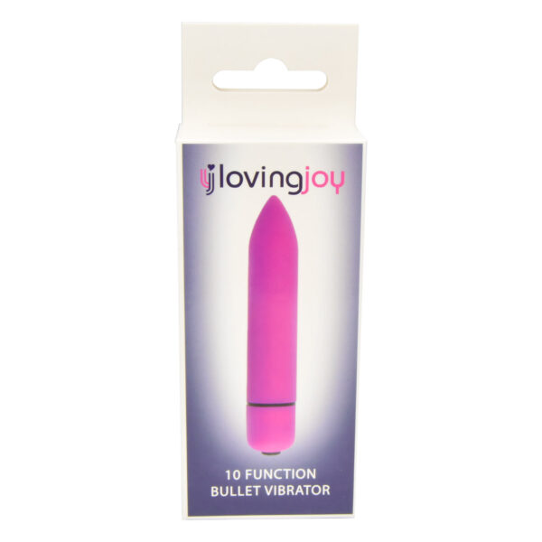 Loving Joy Vibromasseur Bullet violet à 10 fonctions – Image 9